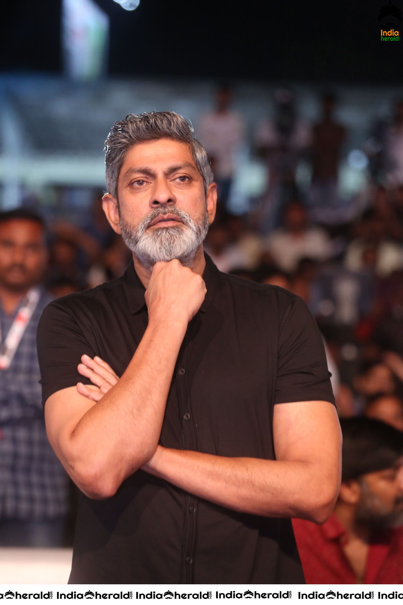 Various Moods of Actor Jagapathi Babu during a function Set 2