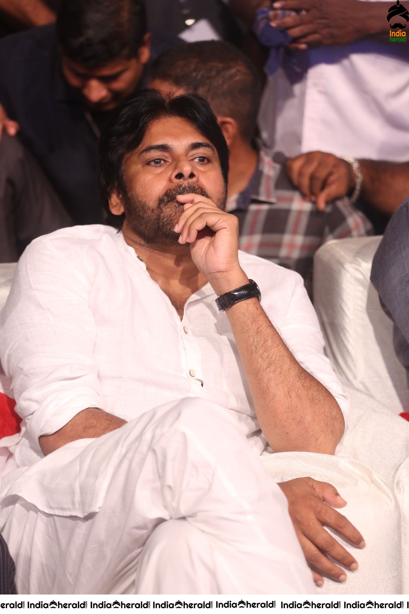 Various Moods of Actor Pawan Kalyan when in deep thoughts Set 1