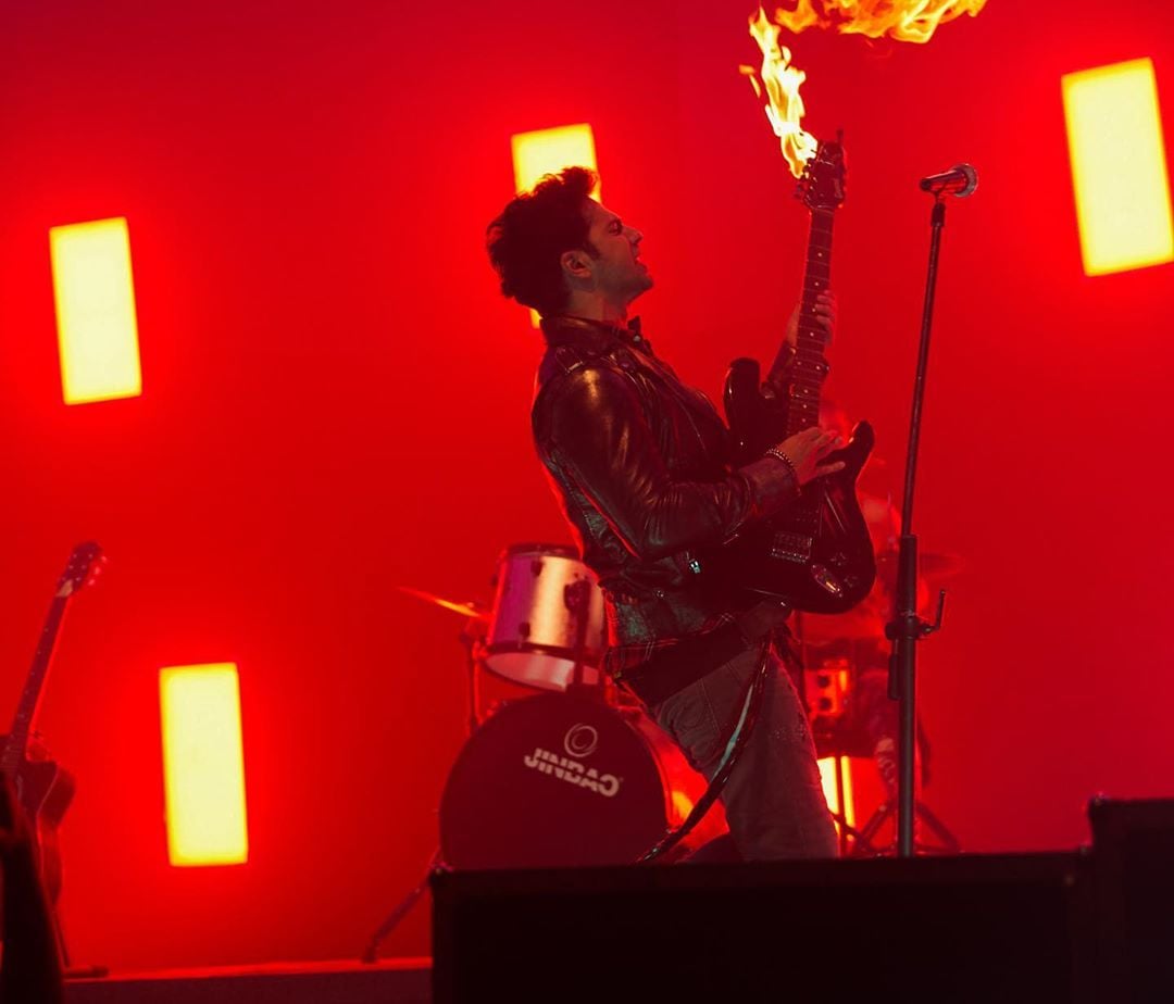 Varun Dhawan At A Live Concert Show