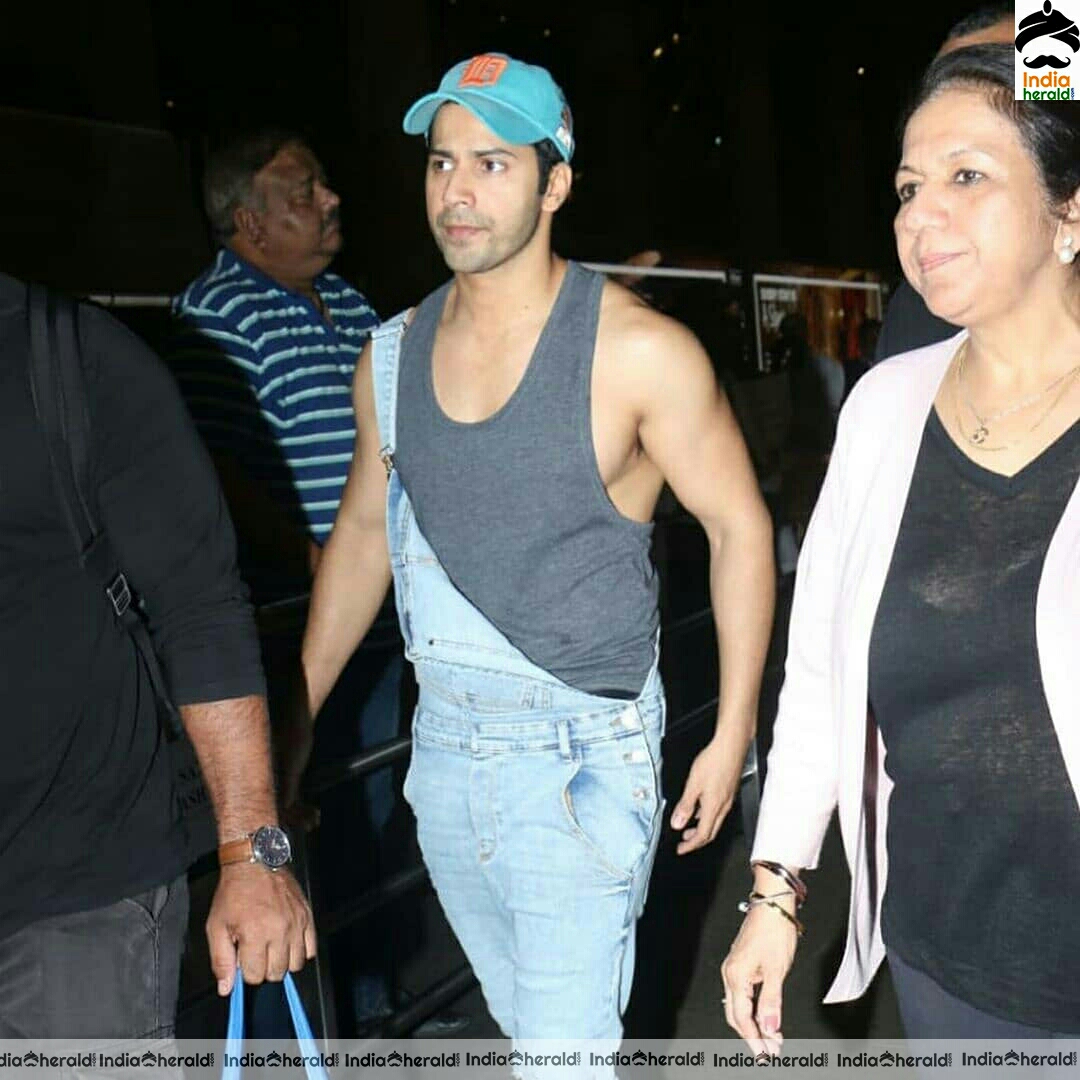 Varun Dhawan Looking Weird In A Funky Dress