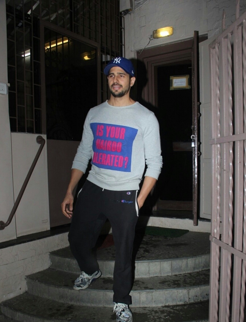 Varun Dhawan Seen At His Friend Residence In Juhu