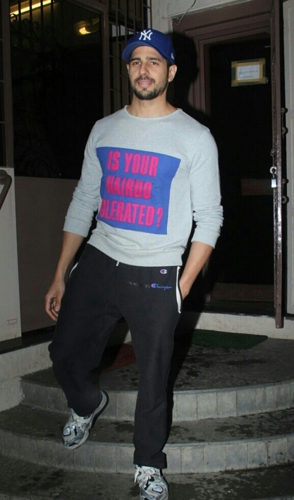 Varun Dhawan Seen At His Friend Residence In Juhu