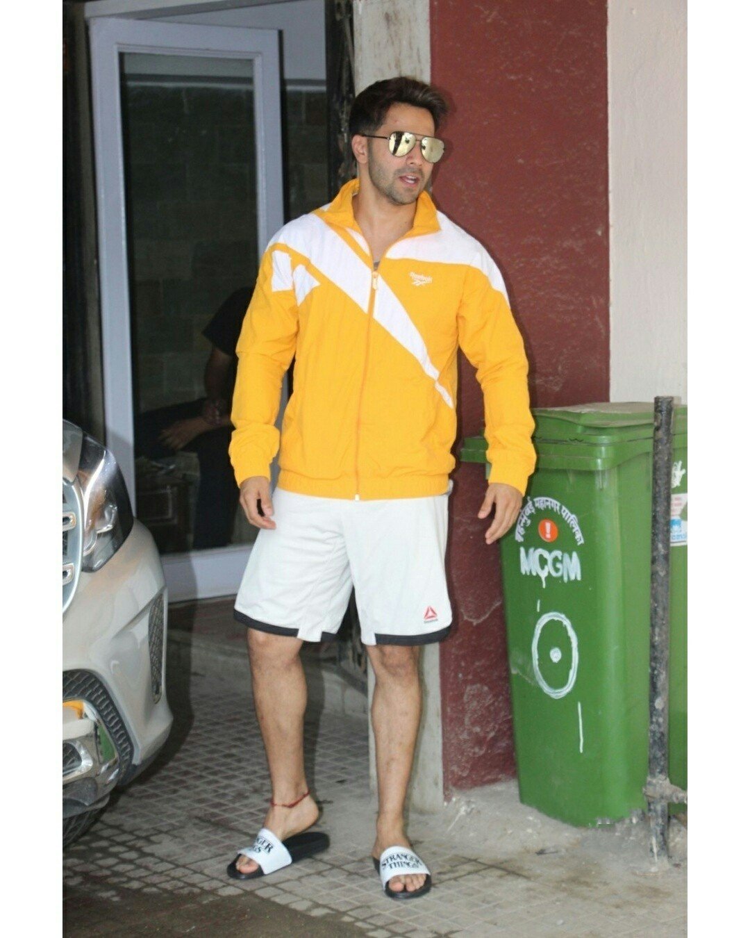 Varun Dhawan Seen Outside A Gym