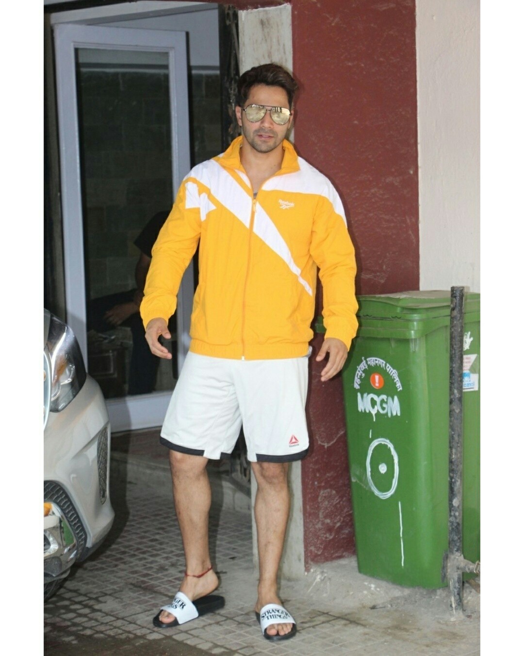 Varun Dhawan Seen Outside A Gym