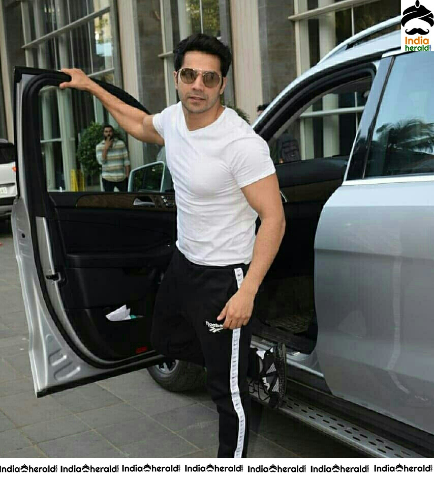 Varun Dhawan Spotted At Andheri