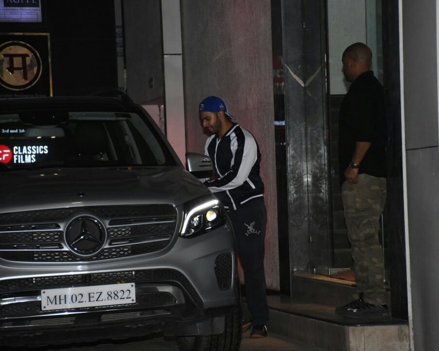 Varun Dhawan Spotted Outside In Andheri