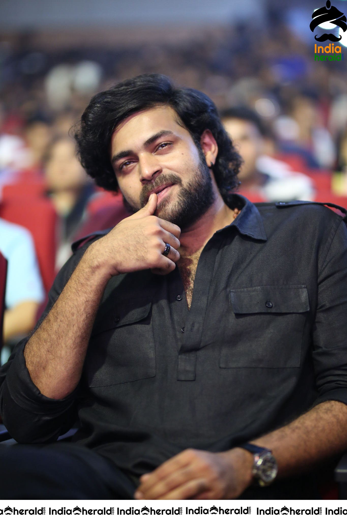 Varun Tej looking Dapper In Black In These Photos