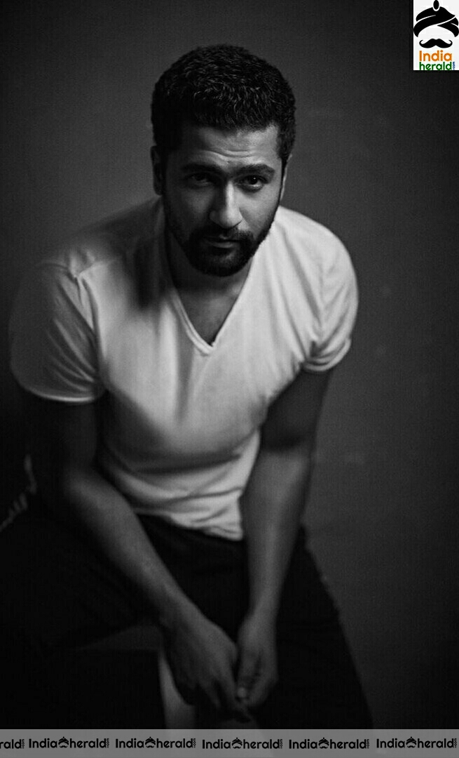 Vicky kaushal latest black and white stills