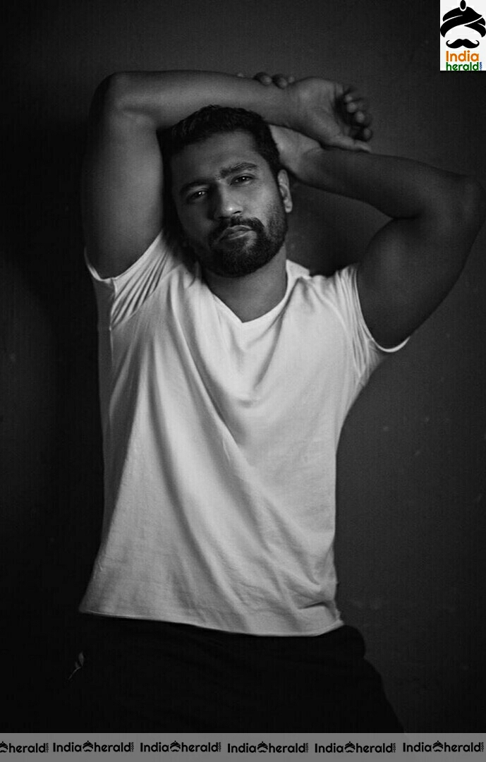 Vicky kaushal latest black and white stills