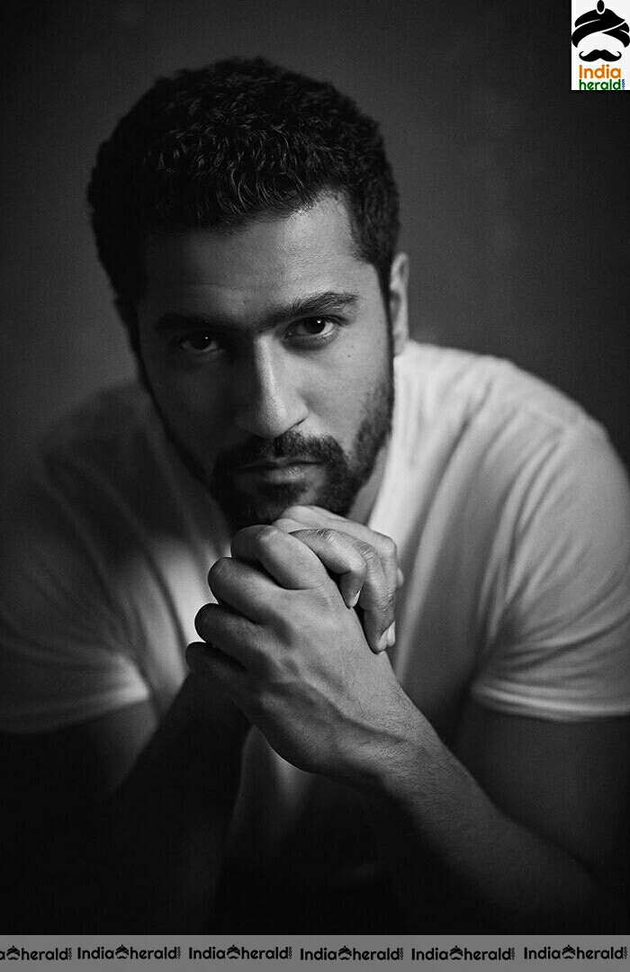 Vicky kaushal latest black and white stills