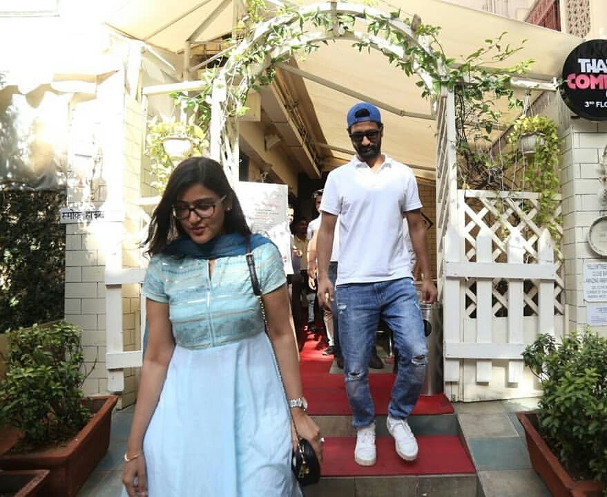 Vicky Kaushal Seen At Bandra