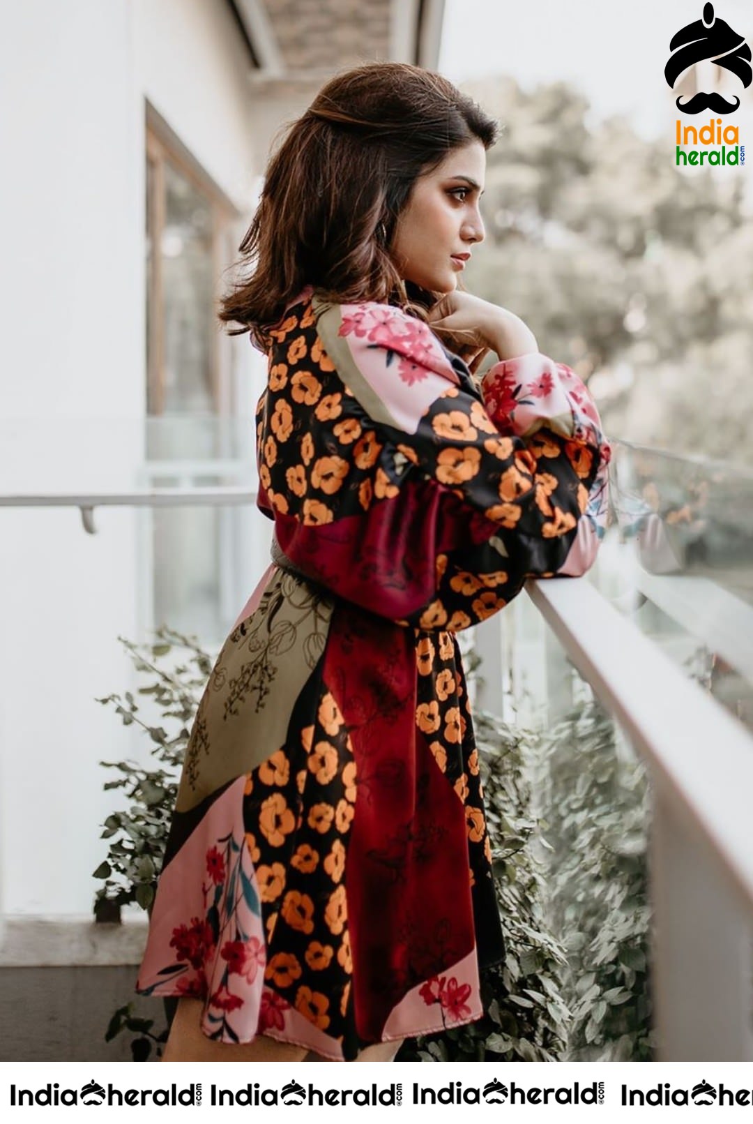 Aathmika Hot Thigh Show in Short Frock Photoshoot