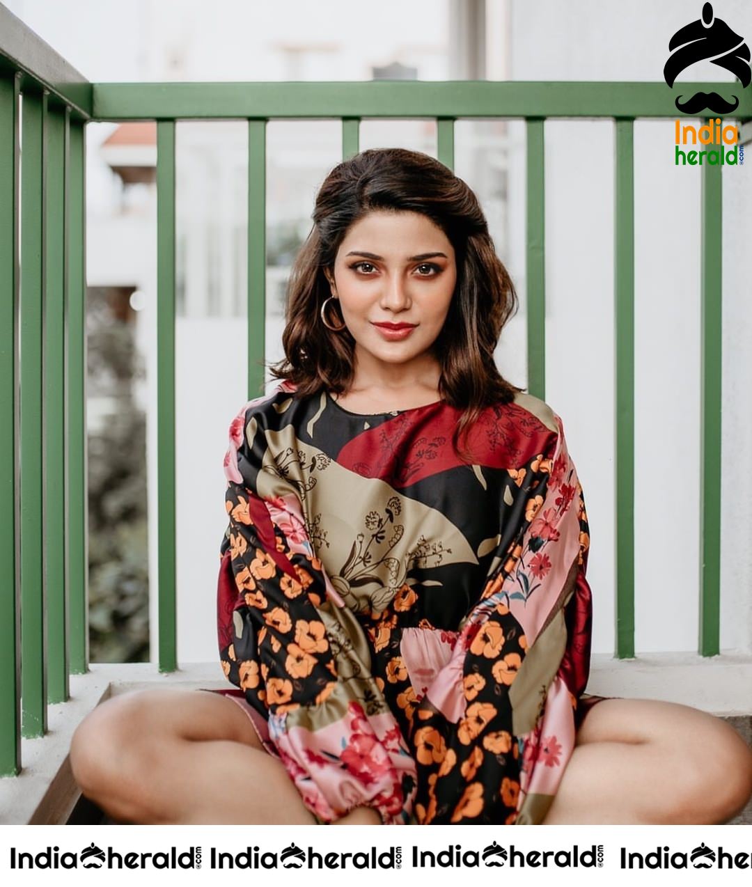 Aathmika Hot Thigh Show in Short Frock Photoshoot