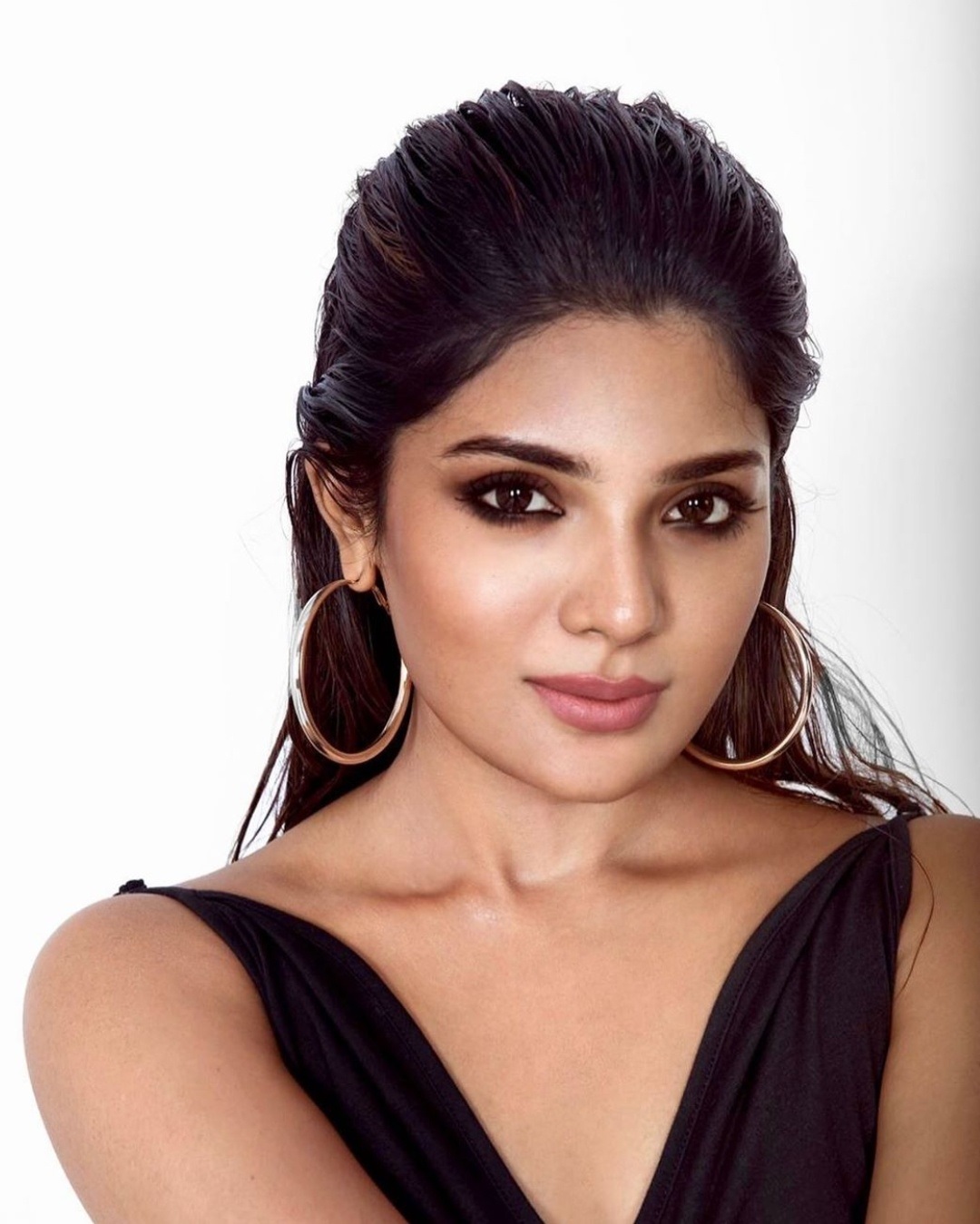 Aathmika Latest Hot In Black Stills
