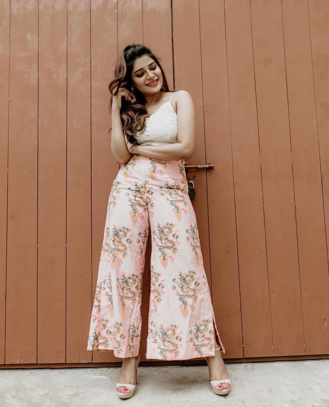 Aathmika Teasing Waistline Hot Photoshoot