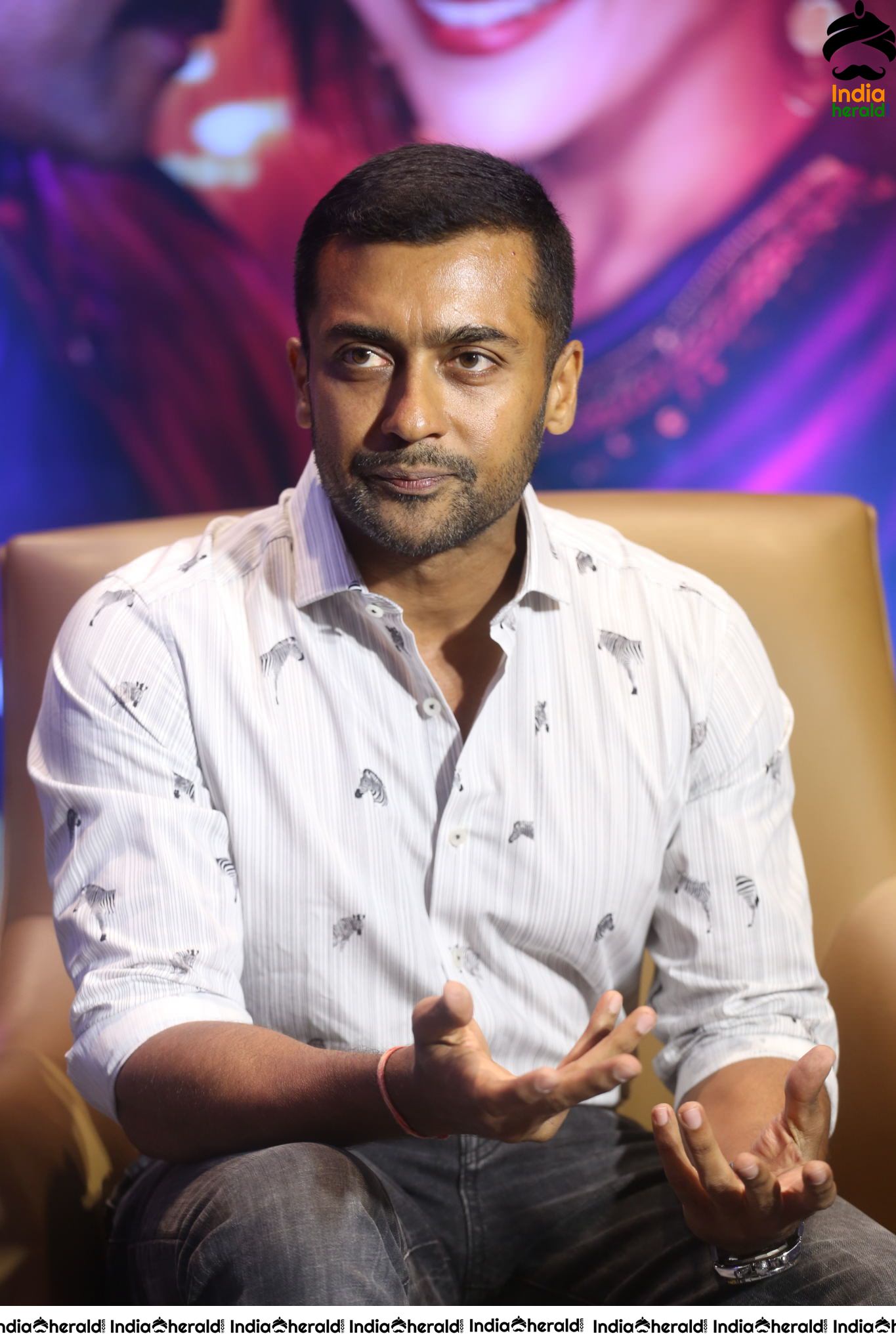 Actor Suriya Interview Stills for Bandobast Set 4