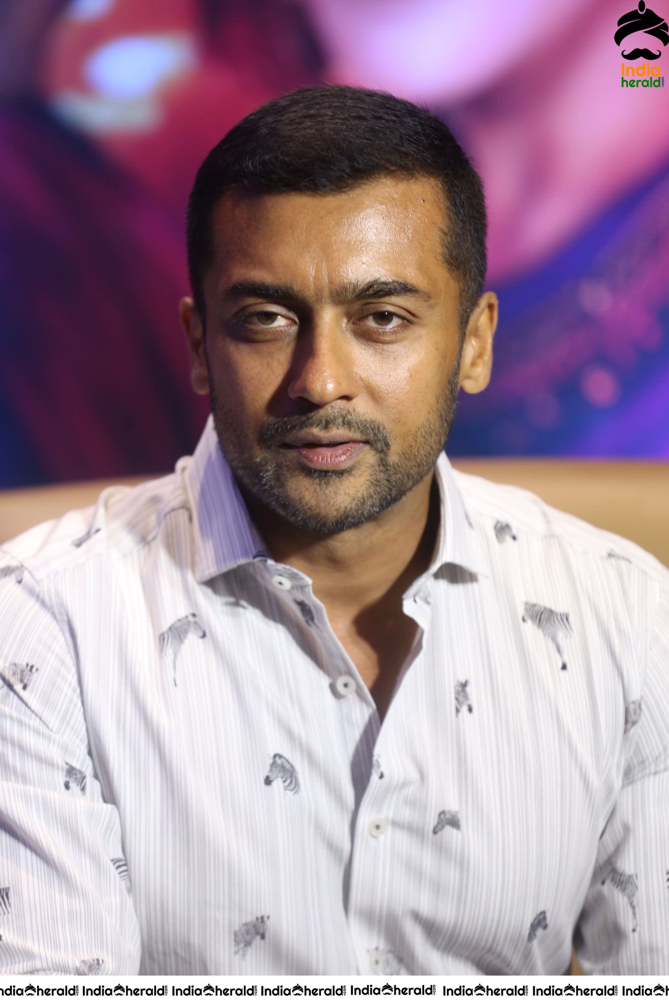 Actor Suriya Interview Stills for Bandobast Set 4