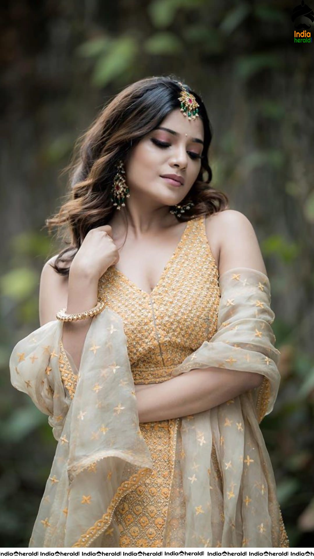 Actress Aathmika Alluring Photoshoot Stills