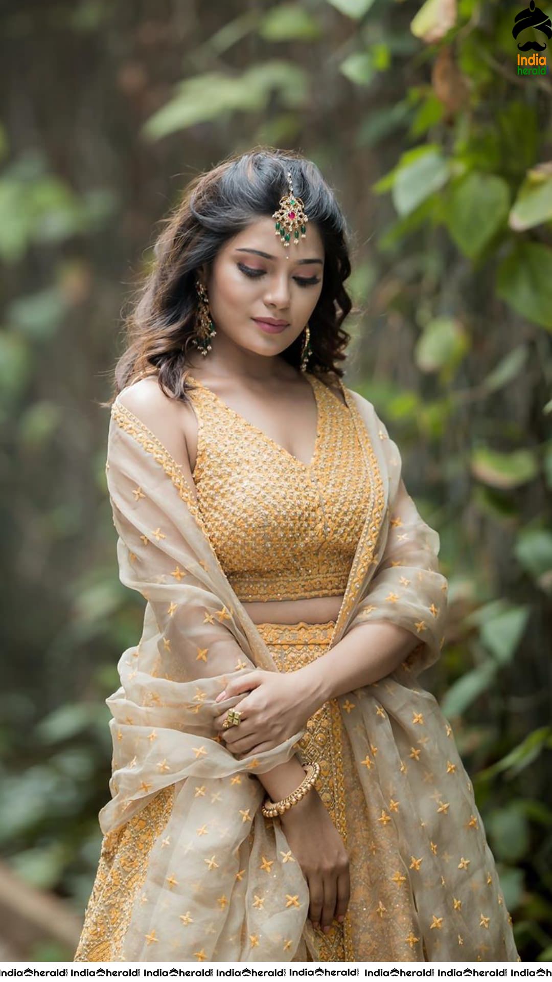Actress Aathmika Alluring Photoshoot Stills