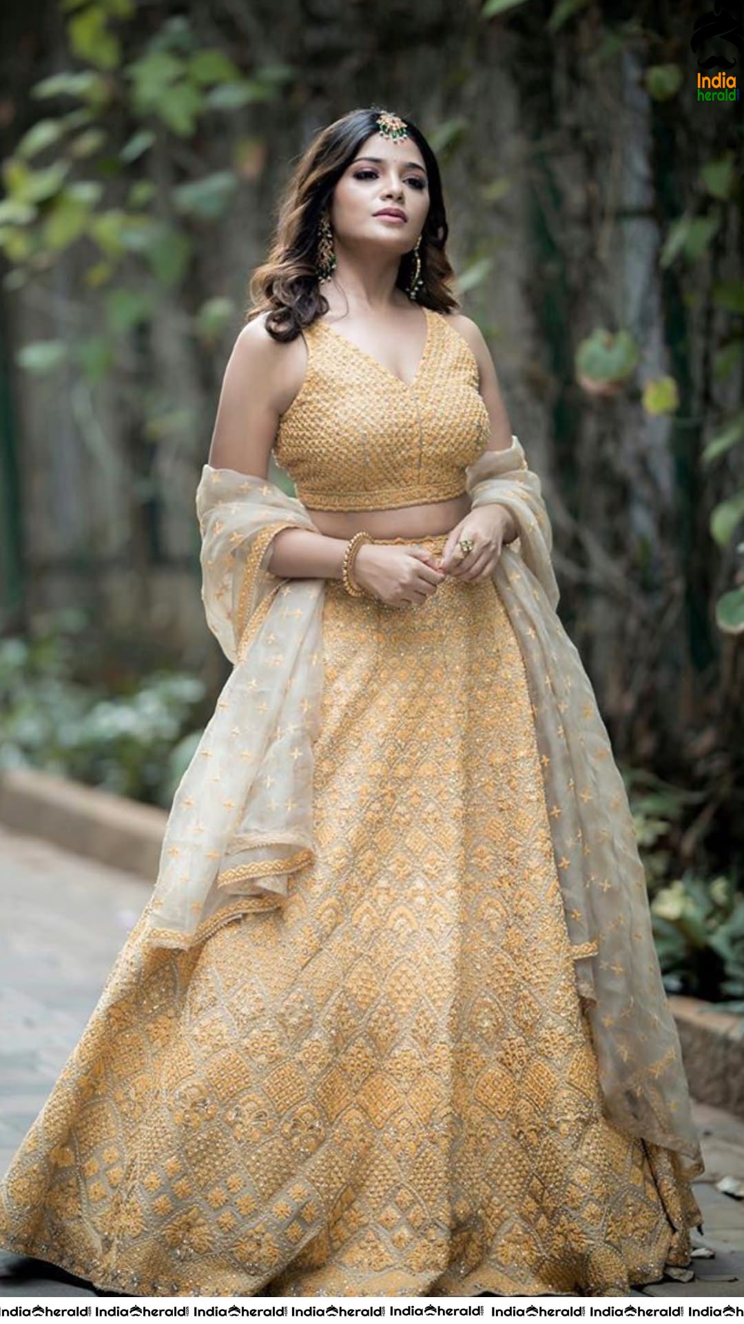 Actress Aathmika Alluring Photoshoot Stills