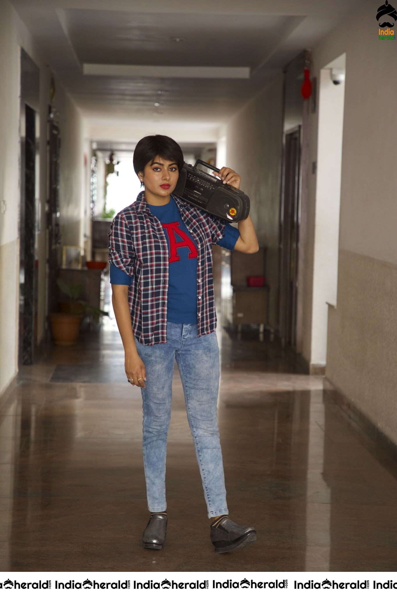 Actress Akshatha Srinivas Photoshoot for her new movie Surabhi 70MM Set 1