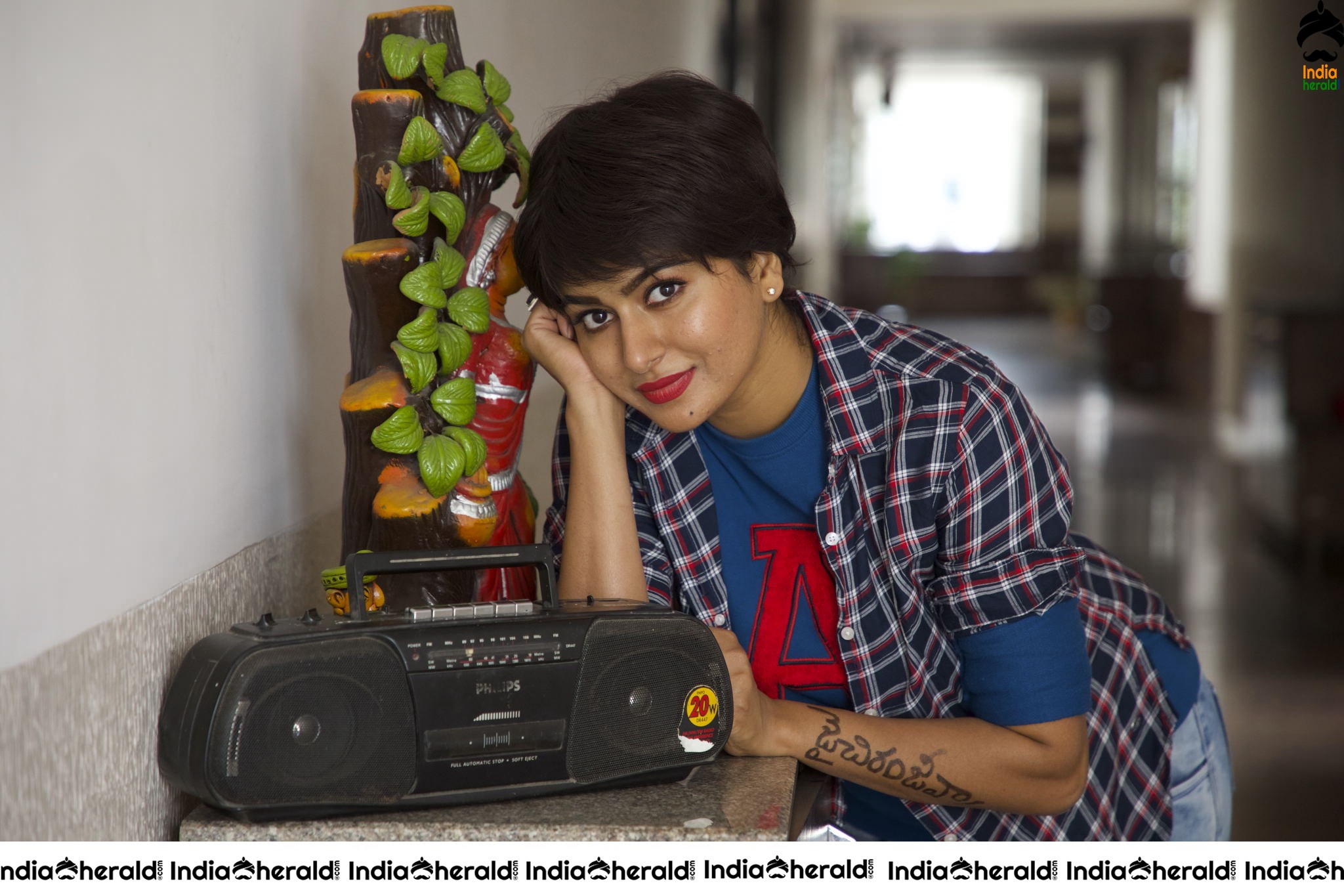 Actress Akshatha Srinivas Photoshoot for her new movie Surabhi 70MM Set 1