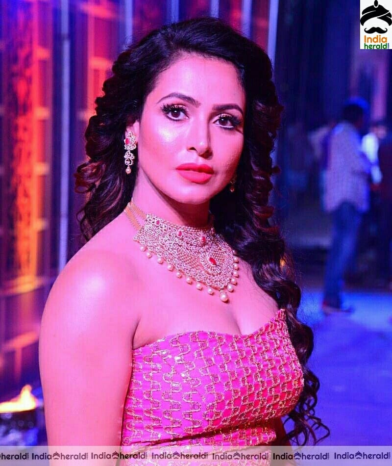 Actress Angana Roy Hot Stills From ZEE Telugu Bullitera Awards 2019