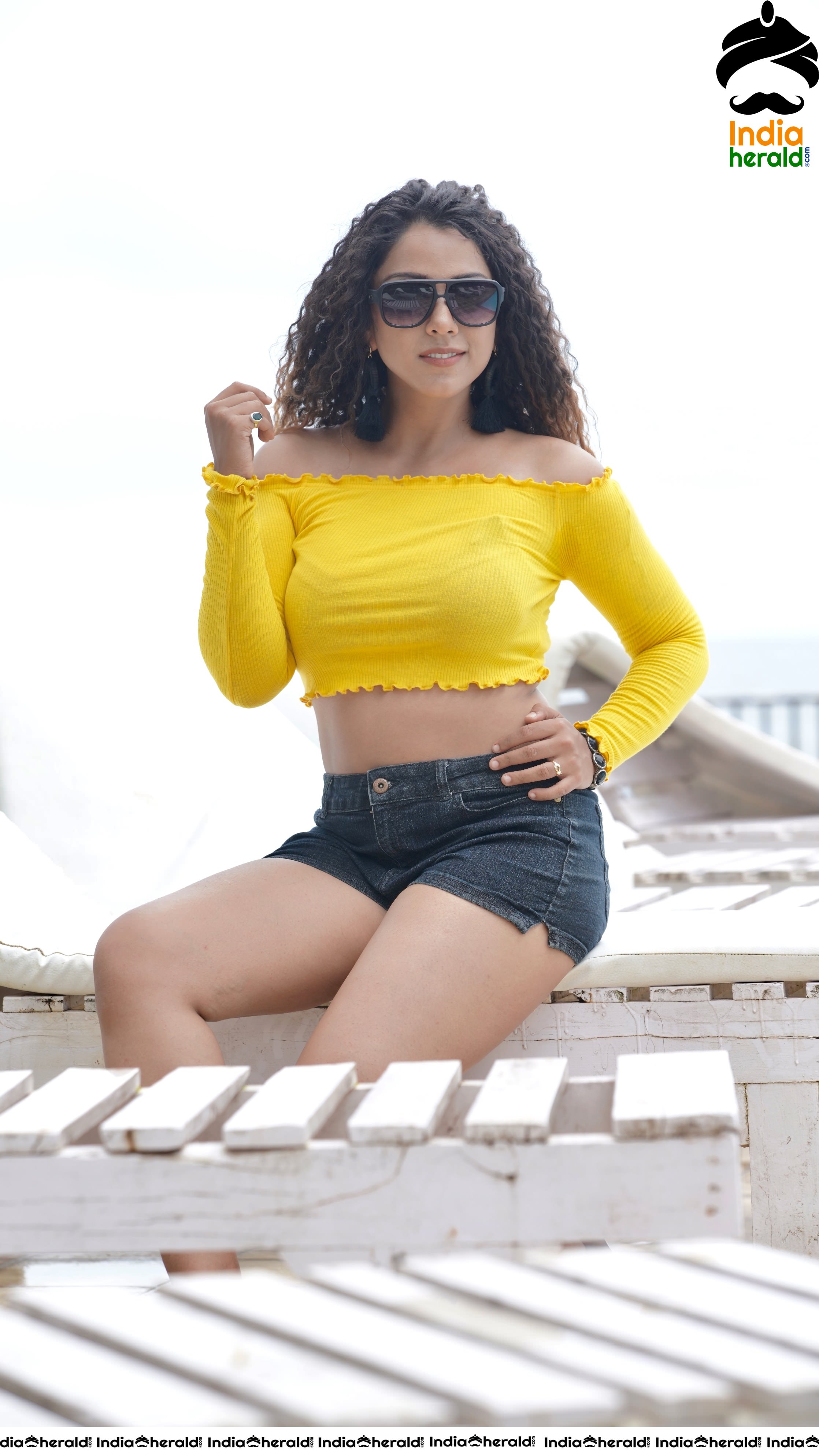 Actress Deviyani Sharma Latest Hot Photoshoot in Goa Set 2
