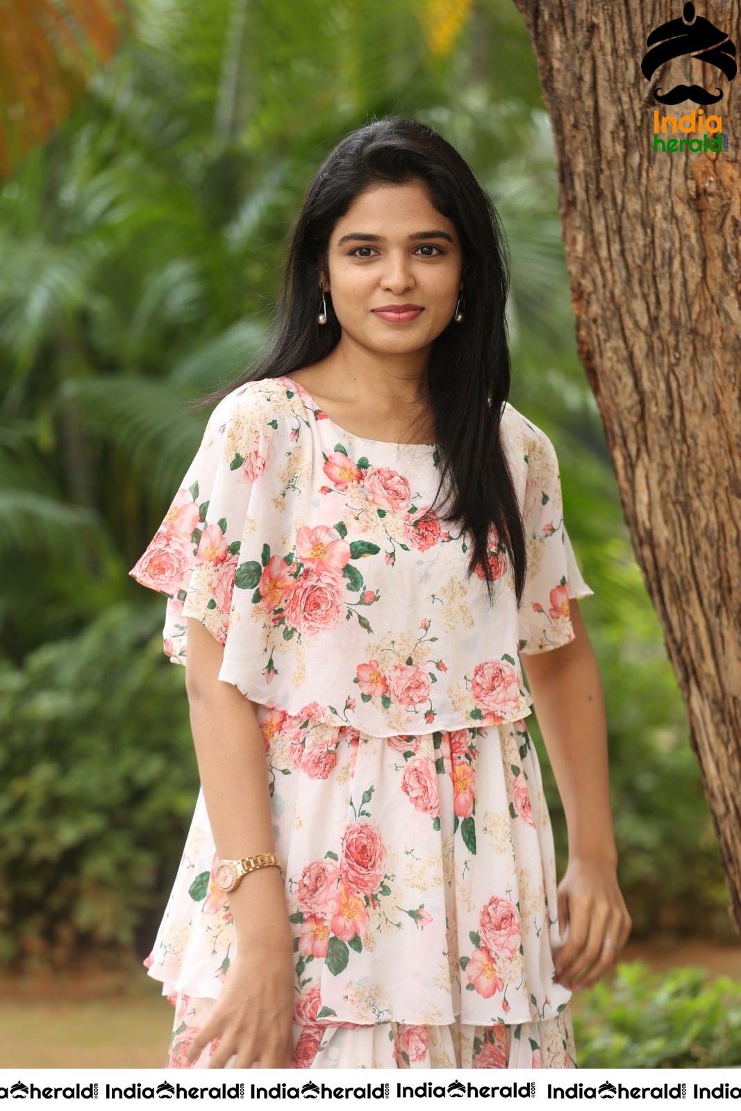 Actress Harshita Chowdary Latest Stills Set 2