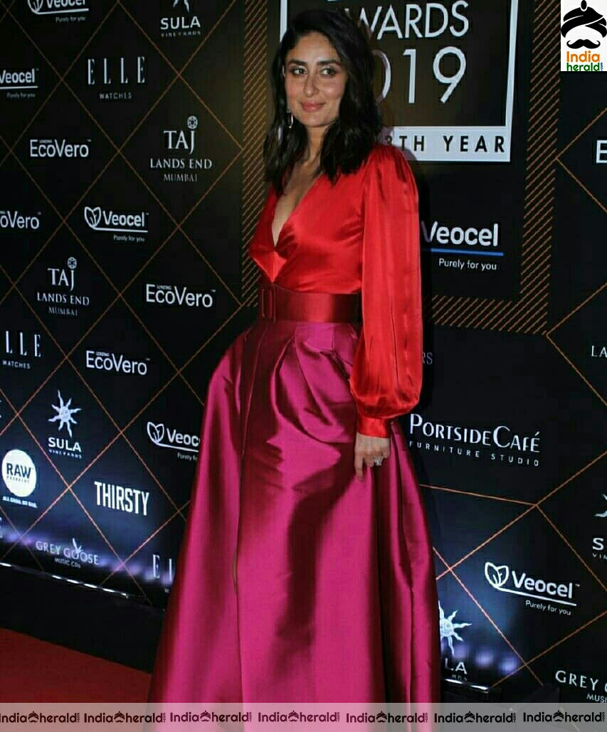 Actress Kareena Kapoor Hot Stills From Elle Beauty Awards 2019