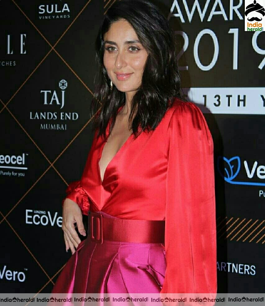Actress Kareena Kapoor Hot Stills From Elle Beauty Awards 2019