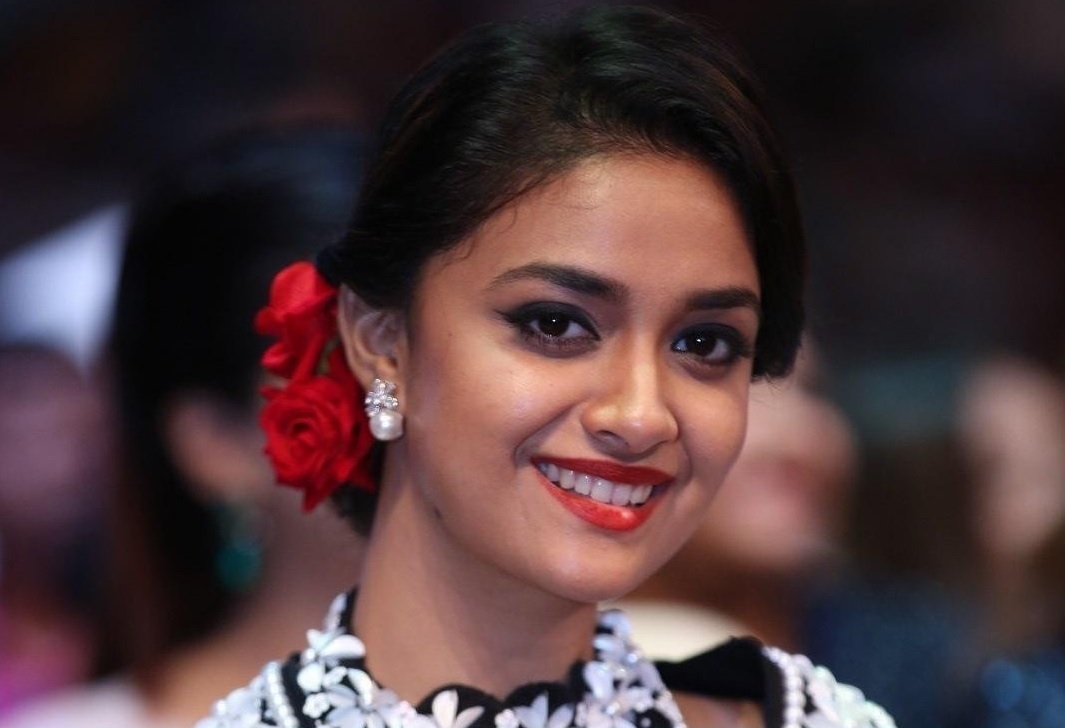 Actress Keerthy Suresh Stills From SIIMA Awards 2019