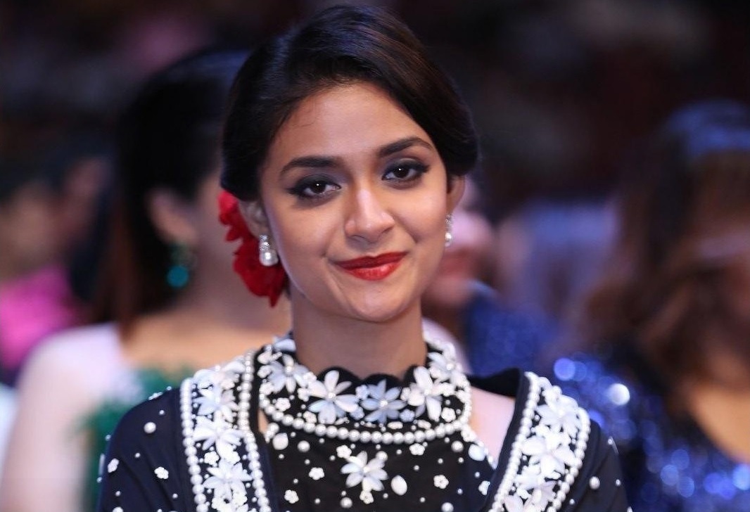 Actress Keerthy Suresh Stills From SIIMA Awards 2019