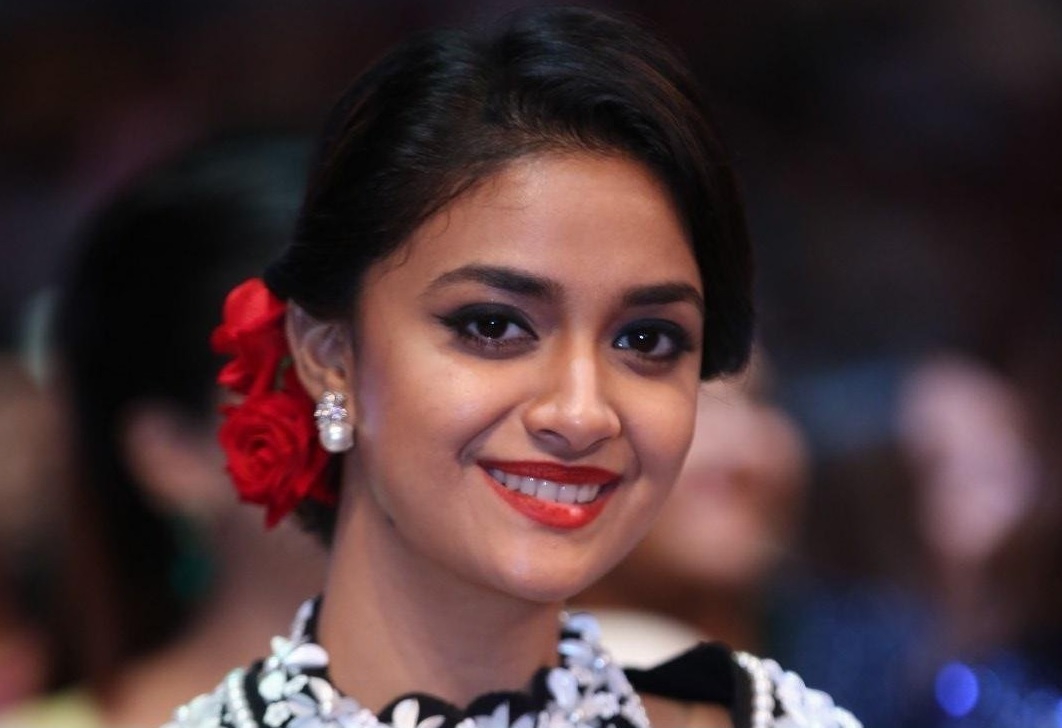 Actress Keerthy Suresh Stills From SIIMA Awards 2019