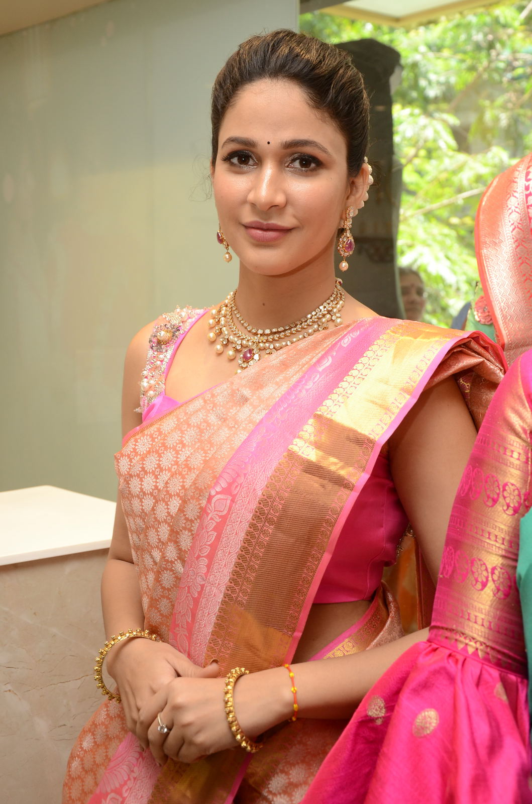 Actress Lavanya Tripathi Saree Set 2 Photos