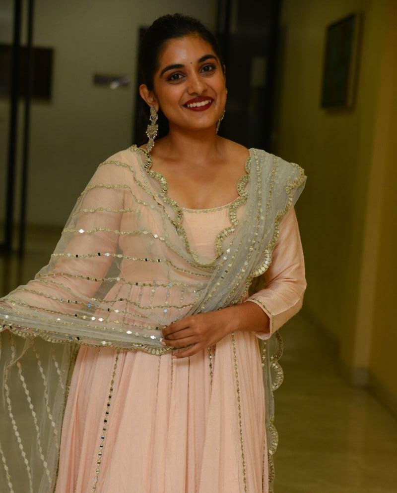 Actress Nivetha Thomas Stills From Brochevarevarura Movie Pre Realease Event Set 3