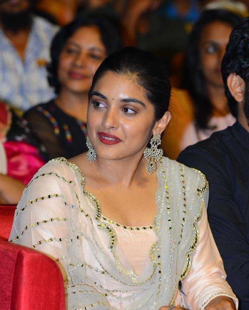 Actress Nivetha Thomas Stills From Brochevarevarura Movie Pre Realease Event Set 3