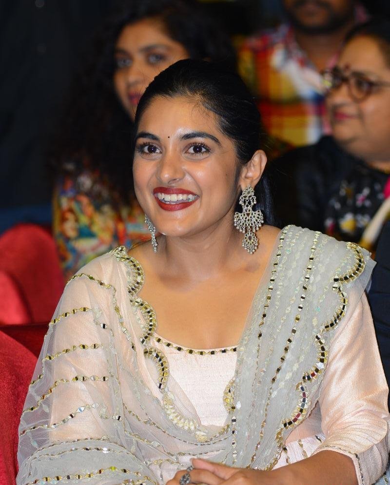 Actress Nivetha Thomas Stills From Brochevarevarura Movie Pre Realease Event Set 3