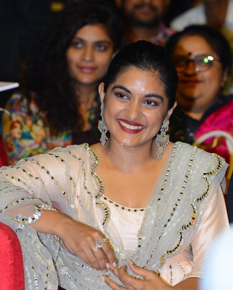 Actress Nivetha Thomas Stills From Brochevarevarura Movie Pre Realease Event Set 3