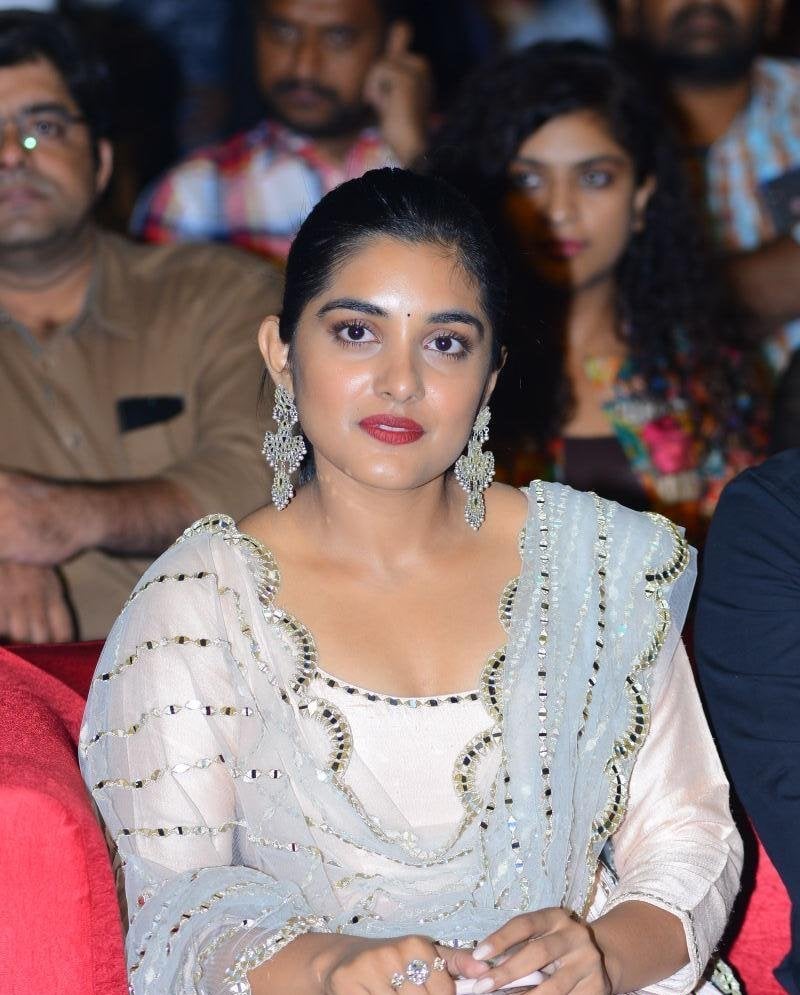 Actress Nivetha Thomas Stills From Brochevarevarura Movie Pre Release Event Set 1