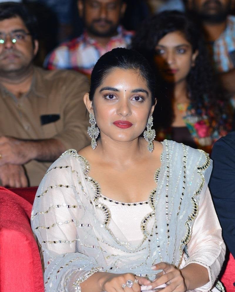 Actress Nivetha Thomas Stills From Brochevarevarura Movie Pre Release Event Set 1