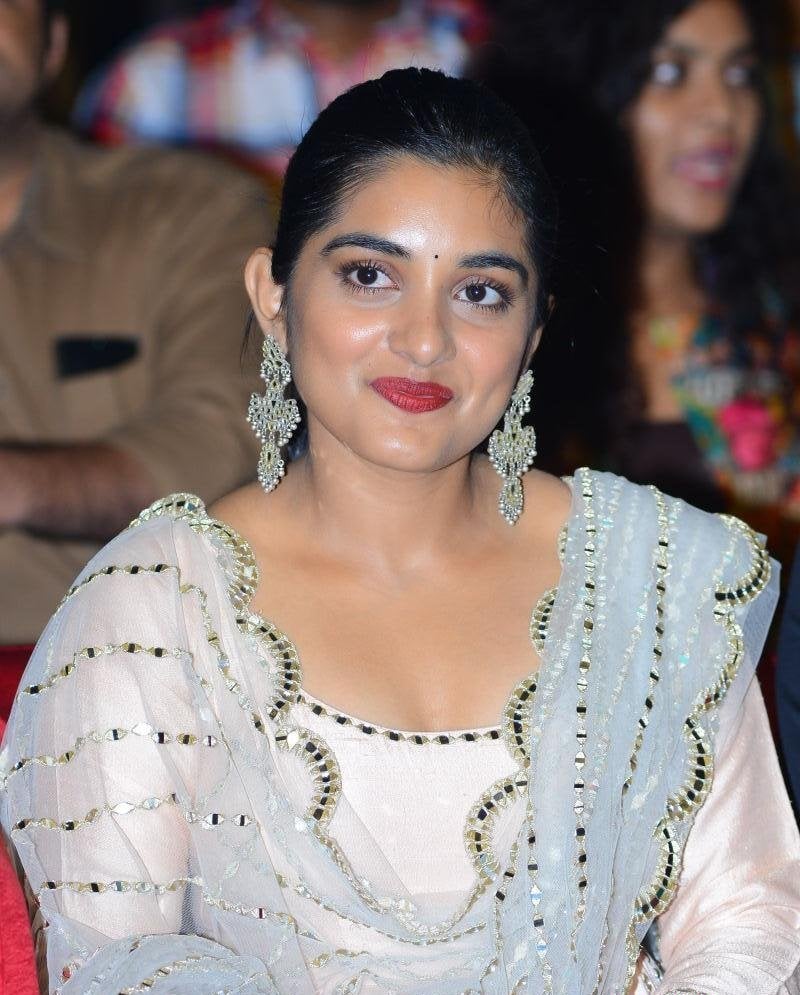 Actress Nivetha Thomas Stills From Brochevarevarura Movie Pre Release Event Set 1