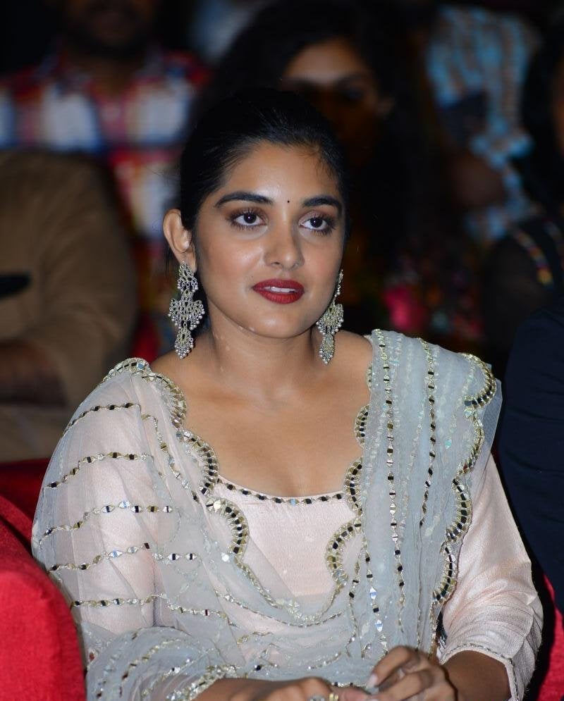 Actress Nivetha Thomas Stills From Brochevarevarura Movie Pre Release Event Set 1