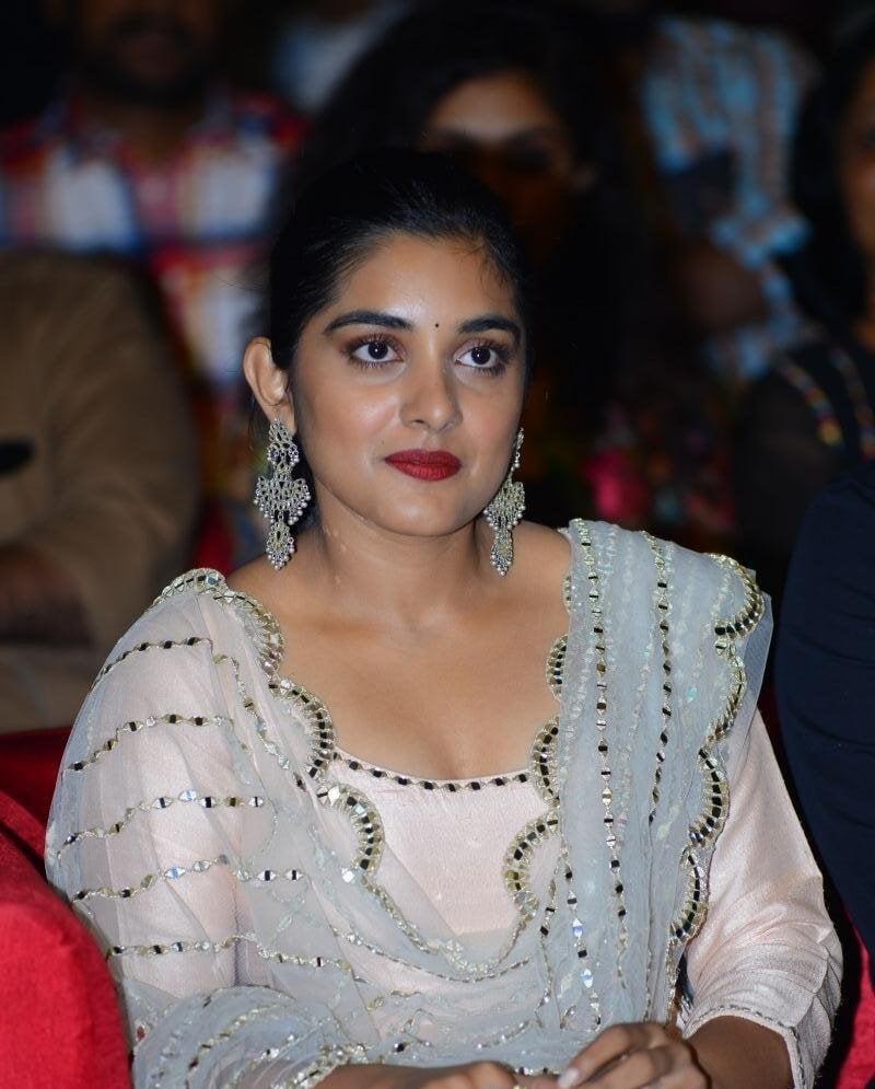 Actress Nivetha Thomas Stills From Brochevarevarura Movie Pre Release Event Set 1