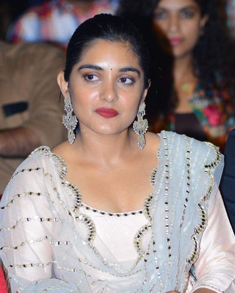 Actress Nivetha Thomas Stills From Brochevarevarura Movie Pre Release Event Set 2