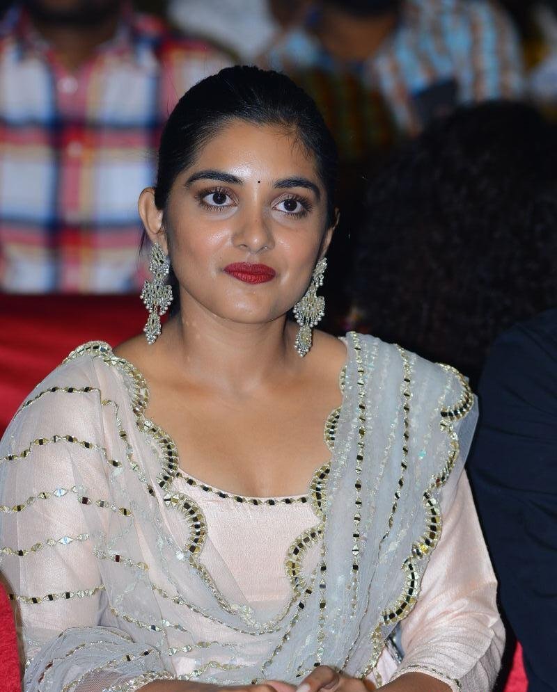 Actress Nivetha Thomas Stills From Brochevarevarura Movie Pre Release Event Set 2