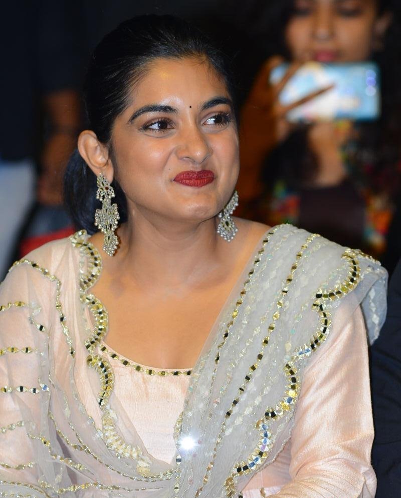 Actress Nivetha Thomas Stills From Brochevarevarura Movie Pre Release Event Set 2