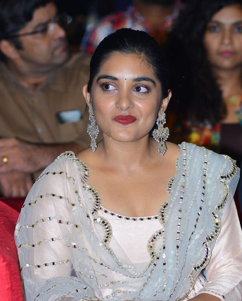 Actress Nivetha Thomas Stills From Brochevarevarura Movie Pre Release Event Set 2