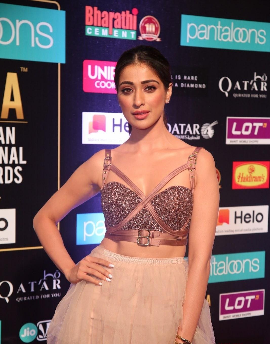 Actress Raai Laxmi Stills From SIIMA Award 2019 Red Carpet