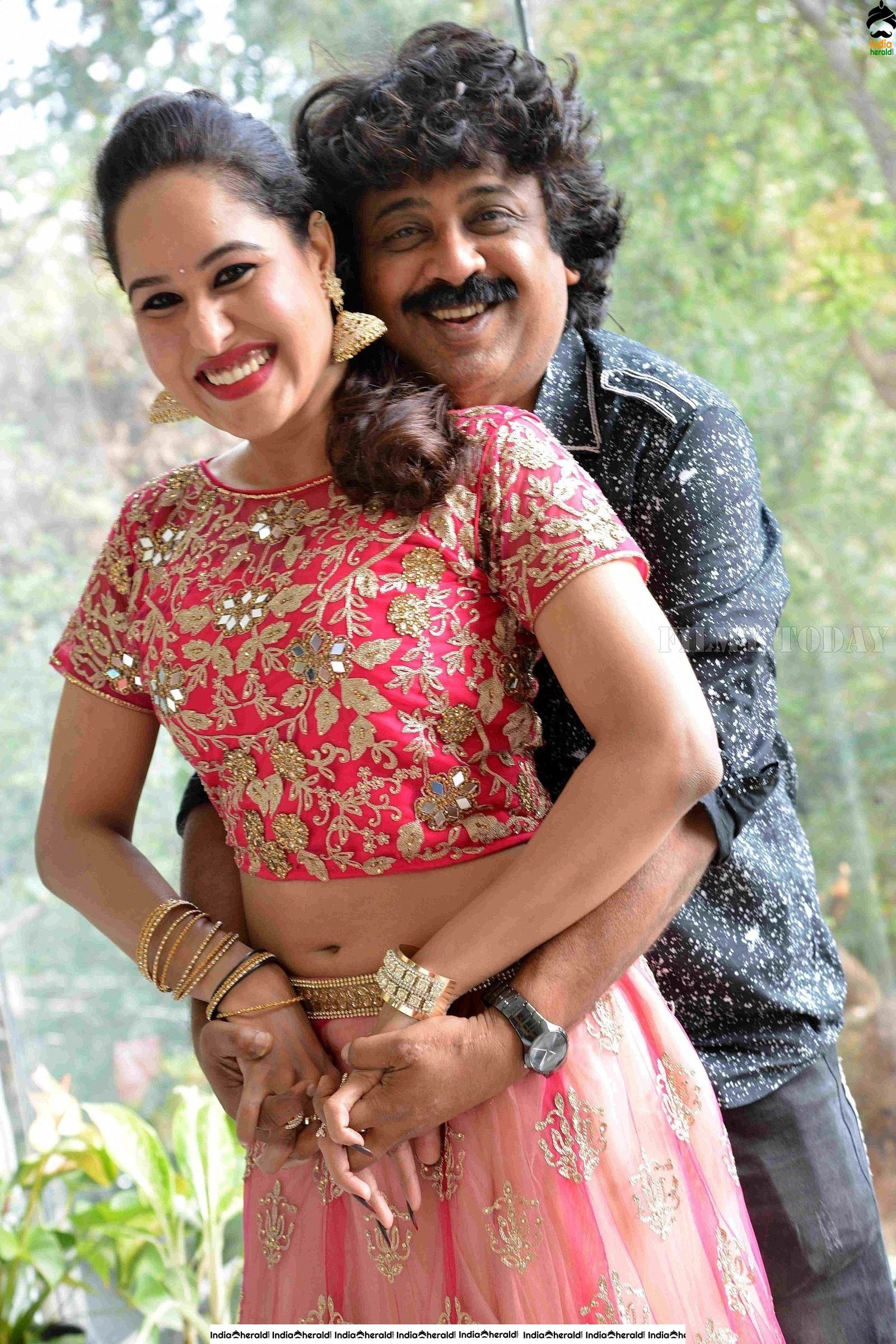 Actress Sheena Rai and Umesh Stills from Cinema Story Movie